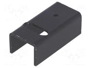 Heatsink: moulded; U; TO220; black; L: 35mm; W: 17mm; H: 13mm; 17K/W FISCHER ELEKTRONIK
