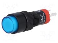Switch: push-button; Pos: 2; SPDT; 0.5A/250VAC; 1A/24VDC; ON-ON ONPOW