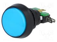 Switch: push-button; Pos: 2; SPDT; 10A/250VAC; ON-(ON); Illumin: LED HIGHLY ELECTRIC