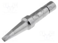 Tip; chisel; 2.4x0.8mm; 480°C; for  soldering iron; WEL.PT-B9 PLATO