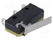 Microswitch SNAP ACTION; 5A/250VAC; with lever; SPDT; ON-(ON) SAIA-BURGESS