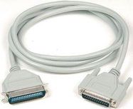 PRINTER CABLE, PARALLEL, 6FT, GRAY