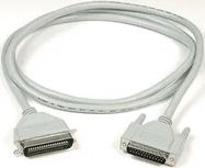 COMPUTER CABLE, PARALLEL, 10FT, GRAY