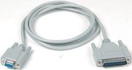 COMPUTER CABLE, AT-XT PIN MODEM, 10FT, GRAY