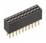CONNECTOR, RCPT, 100POS, 2ROW, 1.27MM