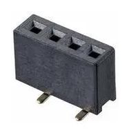 CONN, RCPT, 4POS, 1ROW, 1.27MM