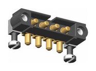 CONNECTOR, HEADER, 4POS, 1ROW, 4MM