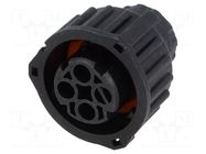 Connector: circular; plug; female; 2.5mm System; PIN: 3; for cable TE Connectivity