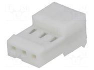 Connector: wire-board; plug; female; PIN: 3; MTA-100; 250VAC; IDC TE Connectivity
