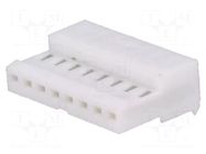 Connector: wire-board; plug; female; PIN: 8; MTA-100; 250VAC; IDC TE Connectivity