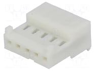 Connector: wire-board; plug; female; PIN: 5; MTA-100; 250VAC; IDC TE Connectivity