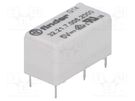 Relay: electromagnetic; SPDT; Ucoil: 5VDC; Icontacts max: 15A; PCB FINDER