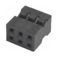 CONNECTOR HOUSING, RCPT, 6WAY, 2MM