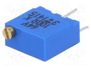 Potentiometer: mounting; multiturn; 100Ω; 500mW; THT; ±10%; linear VISHAY