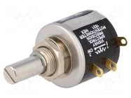 Potentiometer: shaft; multiturn; 50kΩ; 2W; ±5%; 6.35mm; 534 VISHAY