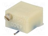 Potentiometer: mounting; multiturn; 500Ω; 250mW; SMD; ±10%; linear BOURNS