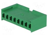 Connector: wire-board; plug; female; AMPMODU MOD I; PIN: 8; 3.96mm TE Connectivity