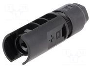 Connector: solar; plug; male; SOLARLOK; IP67; for cable; crimped TE Connectivity