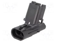 Connector: wire-wire; plug; male; Weather Pack; PIN: 2; for cable APTIV