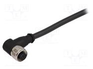 Plug; M12; PIN: 12; female; A code-DeviceNet / CANopen; 1m; cables HARTING