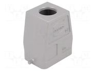Enclosure for connectors: HDC; size 6B; for cable; Han® B; IP65 HARTING