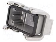Enclosure for connectors: HDC; size 10B; for cable; Han® B; IP65 HARTING