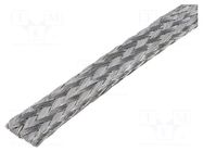 Braids; tape; Thk: 1.75mm; W: 11mm; 90A; Body dim: 24x11x0.2mm; 1m TE Connectivity
