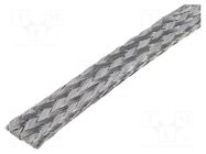 Braids; tape; Thk: 1.75mm; W: 11mm; 90A; Body dim: 24x11x0.2mm; 1m TE Connectivity
