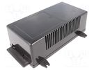 Enclosure: for power supplies; X: 112mm; Y: 222mm; Z: 72mm; ABS MASZCZYK