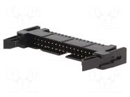 Connector: IDC; socket; male; PIN: 34; straight; THT; 2.54mm; 2x17 CONNFLY
