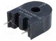 Transformer: current; AX; Iin: 10A; 100Ω; -40÷120°C; Trans: 1000: 1 TALEMA