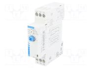 Timer; 0,1s÷100h; SPDT; 250VAC/8A; Usup: 24÷240VAC; 24VDC; -20÷60°C CROUZET