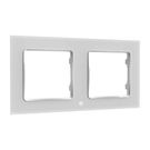 Switch frame double Shelly (white), Shelly