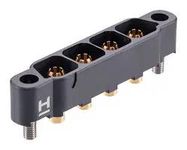 CONNECTOR, HEADER, 4POS, 1ROW, 8.5MM