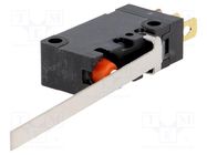 Microswitch SNAP ACTION; 5A/250VAC; 5A/30VDC; with lever; SPDT OMRON Electronic Components