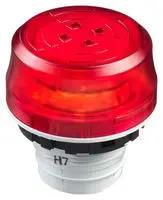 BUZZER, RED, 70DB, FLASHING, 24VDC, QC