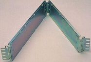 RIBBON CABLE CARRIER, STEEL, CLEAR ZINC
