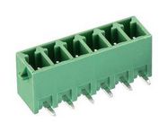 TERMINAL BLOCK, R/A HEADER, 9POS, TH