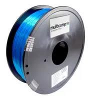 3D FILAMENT, SILK PLA, 1.75MM, 1KG, CYAN
