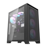 Computer case Darkflash DRX70 MESH + 4 RGB fans (black), Darkflash