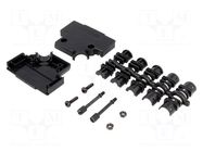 Enclosure for connectors: D-Sub; D-Sub 25pin,D-Sub HD 44pin ENCITECH