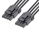 CABLE, 4P ULTRA-FIT RCPT-RCPT, 11.8"