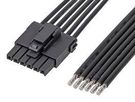 CABLE, 6P ULTRA-FIT RCPT-FREE END, 23.6"