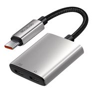 2in1 Audio Adapter Mcdodo CA-5570 2in1 USB-C to 2x USB-C, Mcdodo