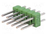 Connector: pin strips; pin header; male; PIN: 10; AMPMODU MOD II TE Connectivity