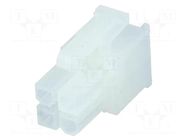 Connector: wire-board; plug; female; PIN: 4; VAL-U-LOK; 9A; 4.2mm TE Connectivity