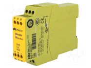Module: safety relay; Usup: 230VAC; Contacts: NO x2; IN: 1; OUT: 2 PILZ