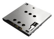 CONNECTOR, MICRO SIM, PUSH-PUSH, 6POS