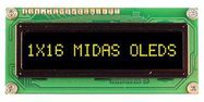 OLED MODULE, COB, 16 X 1, PARALLEL, 5V