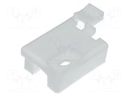 Cable hood and fastener; PIN: 9; 6.35mm; 3x3; Type: without screws TE Connectivity